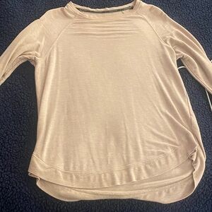 Light cream Long Sleeve Top